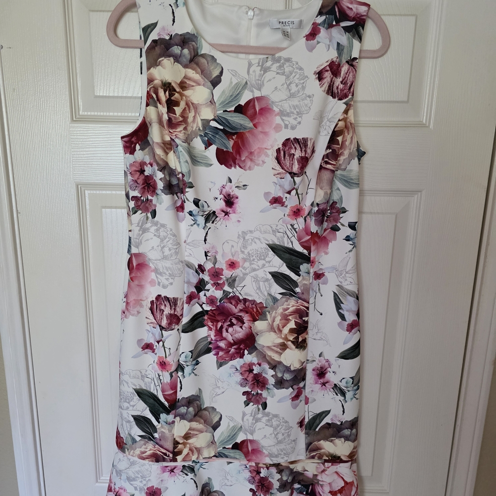 Talbots Cream Sleeveless Sheath Dress for Cocktail